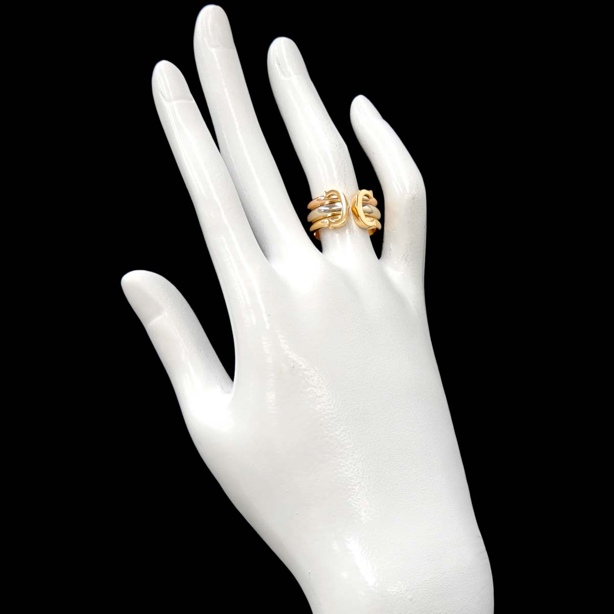 C2 Ring 18K YG WG PG 750 Size50 Size5.25(US)