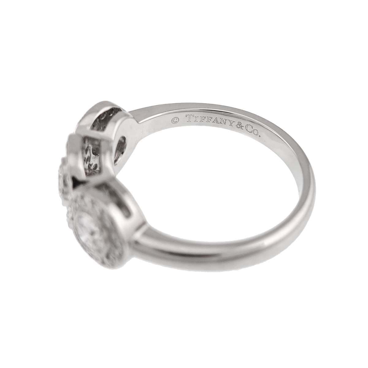 Diamond Ring Pt Size5.25(US)