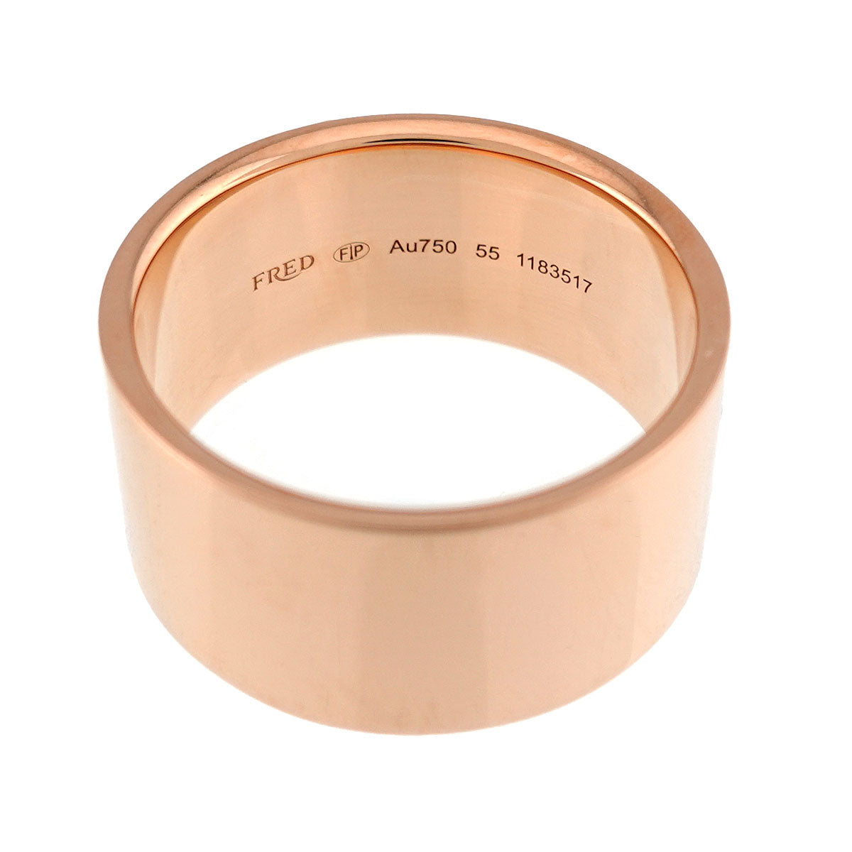 Chance Infinie Diamond Ring 18K Pink Gold Size55 7.25(US)