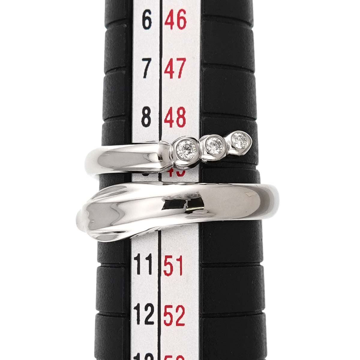 Diamond Ring Platinum size5.25(US)