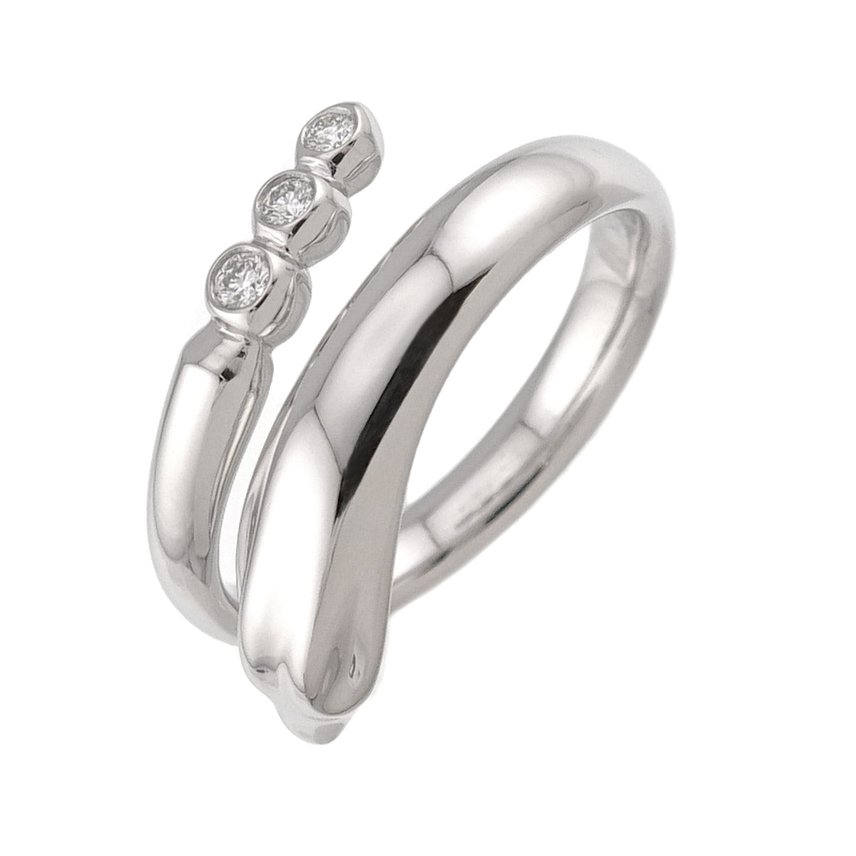 Diamond Ring Platinum size5.25(US)