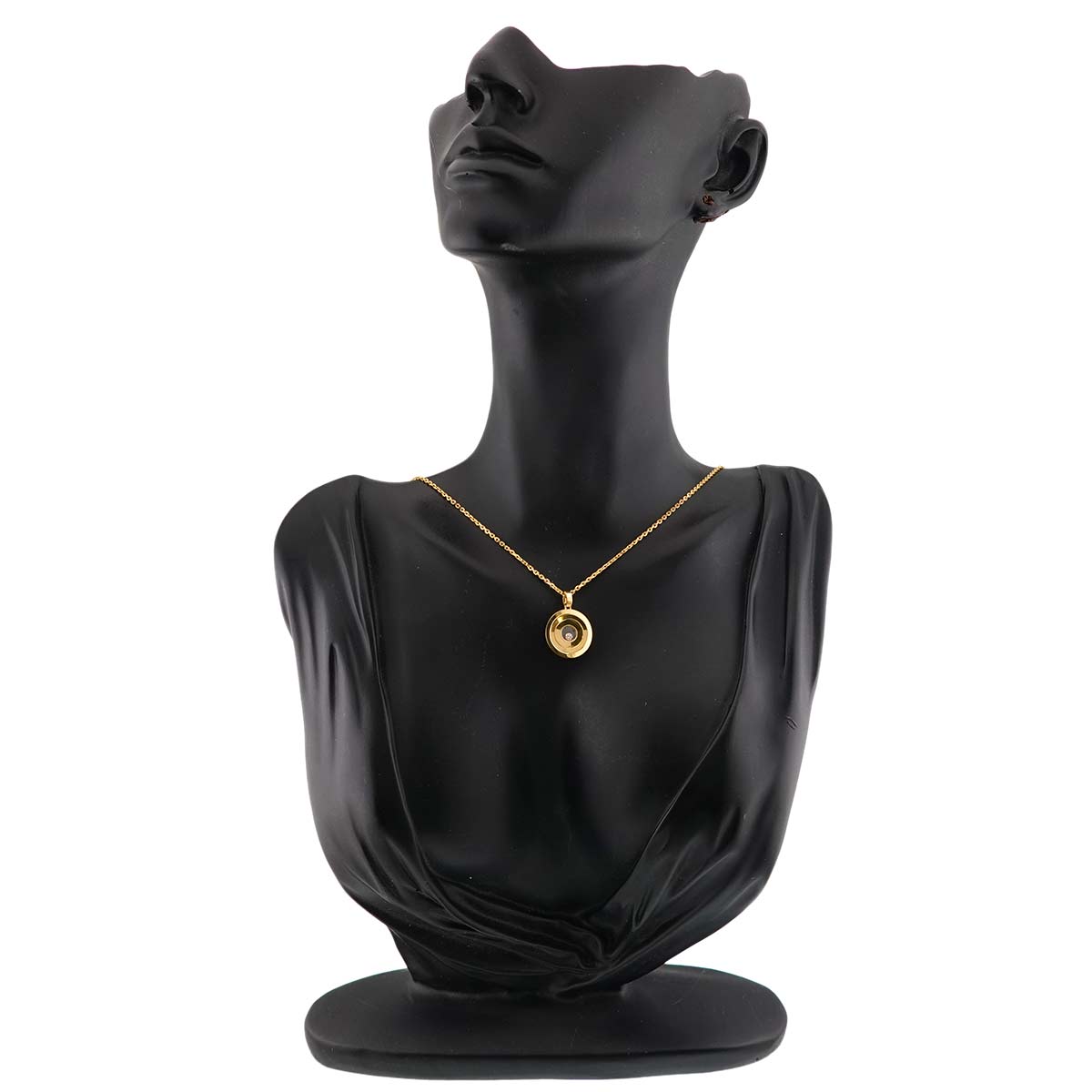 Happy Spirit Diamond Necklace 18K Yellow Gold 750