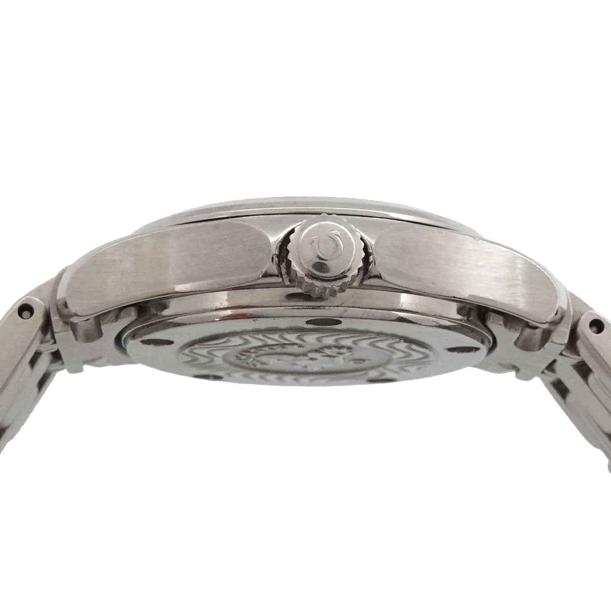 Seamaster 120 2581.81 Date Quartz Blue Dial Ladies Wrist Watch