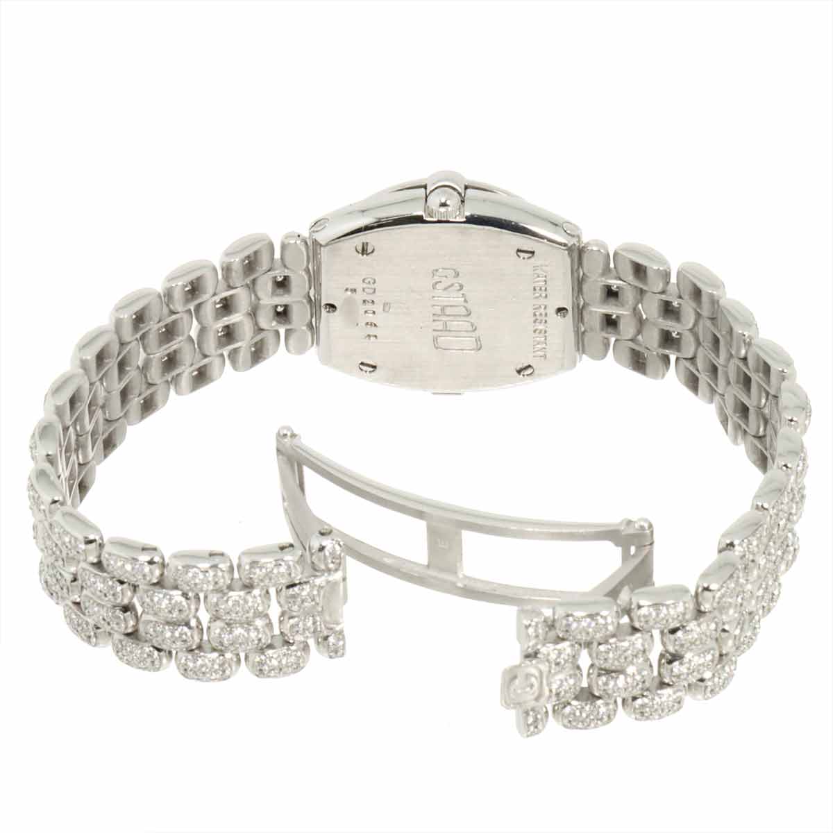 Gstaad 32/5166 K18WG Quartz Diamond Ladies Watch