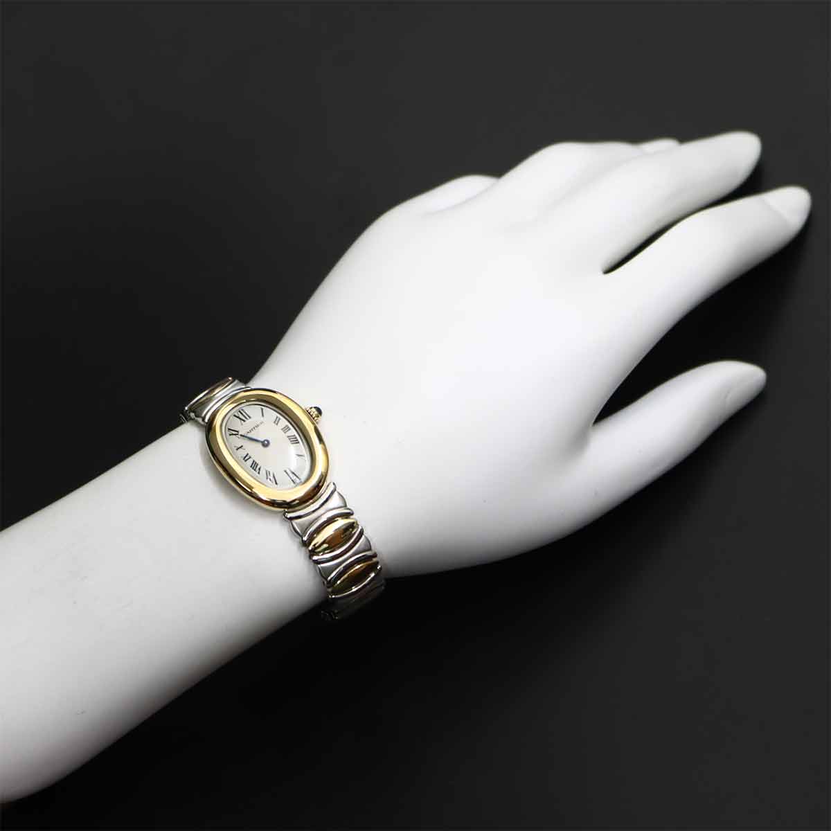 Baignoire belle Epoque W40002F2 750 YG Quartz Cream Dial