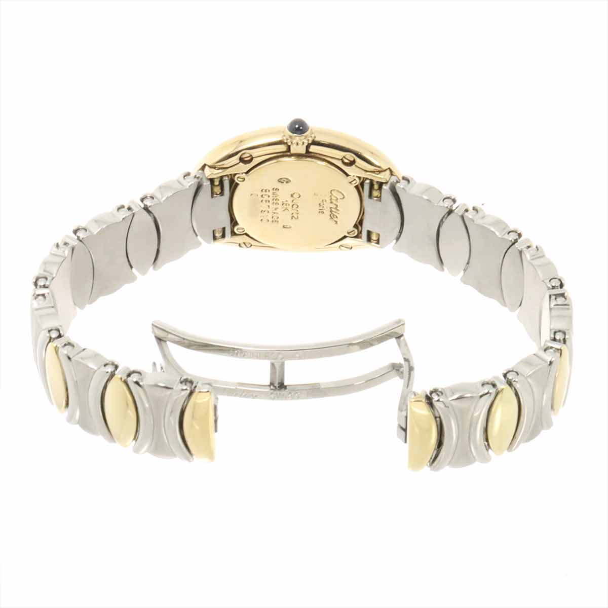 Baignoire belle Epoque W40002F2 750 YG Quartz Cream Dial