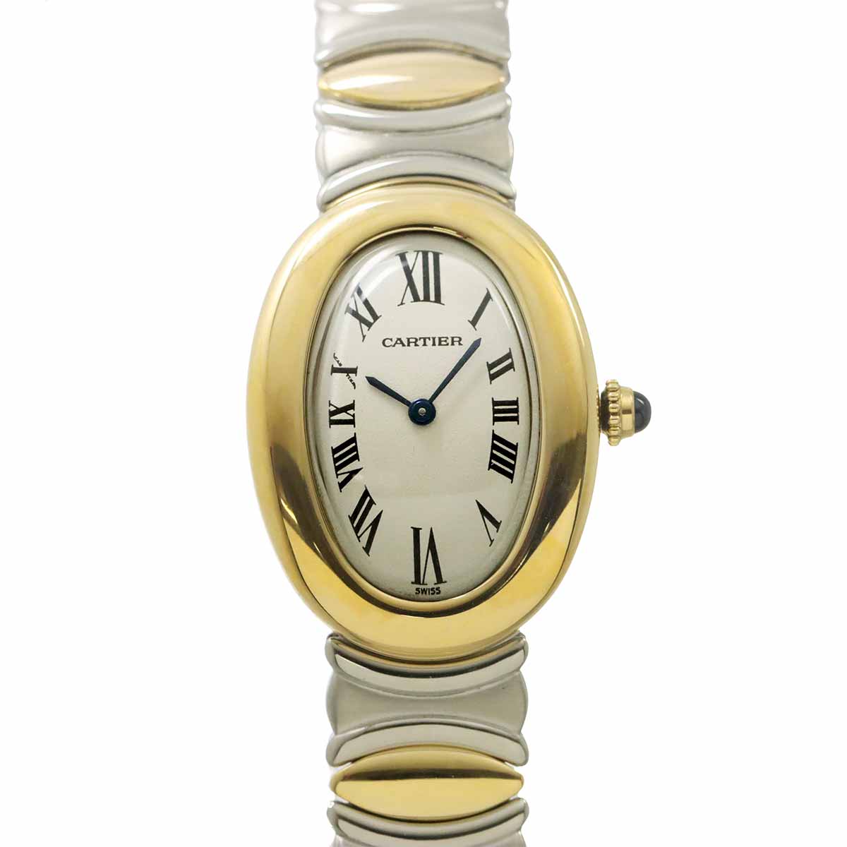 Baignoire belle Epoque W40002F2 750 YG Quartz Cream Dial