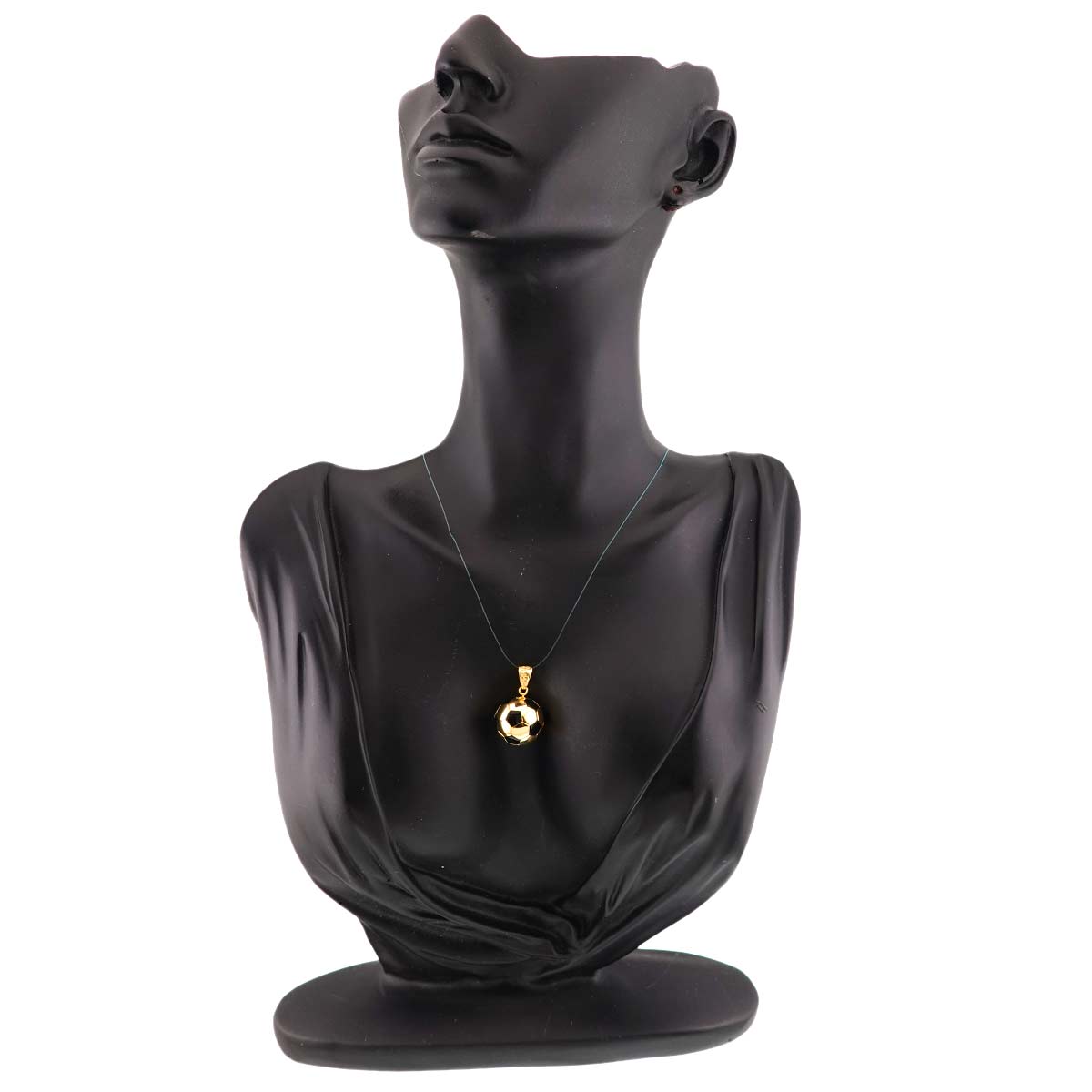 Onyx Pendant 18K YG Yellow Gold 750