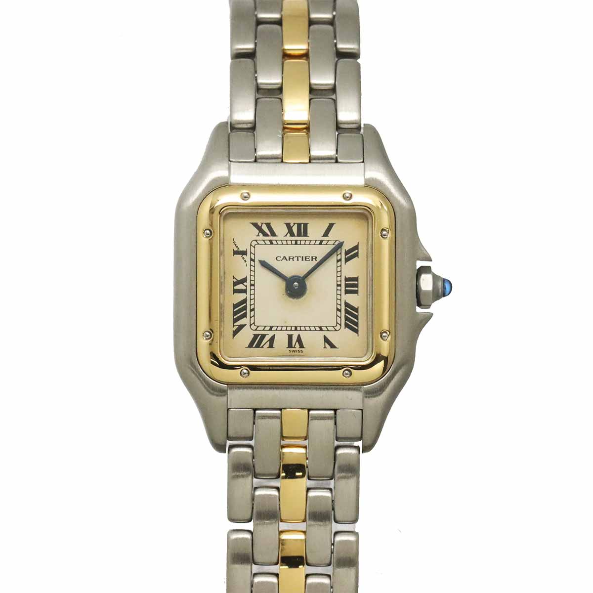 Panthere one Row SM Quartz W25029B5 YG Ladies Watch