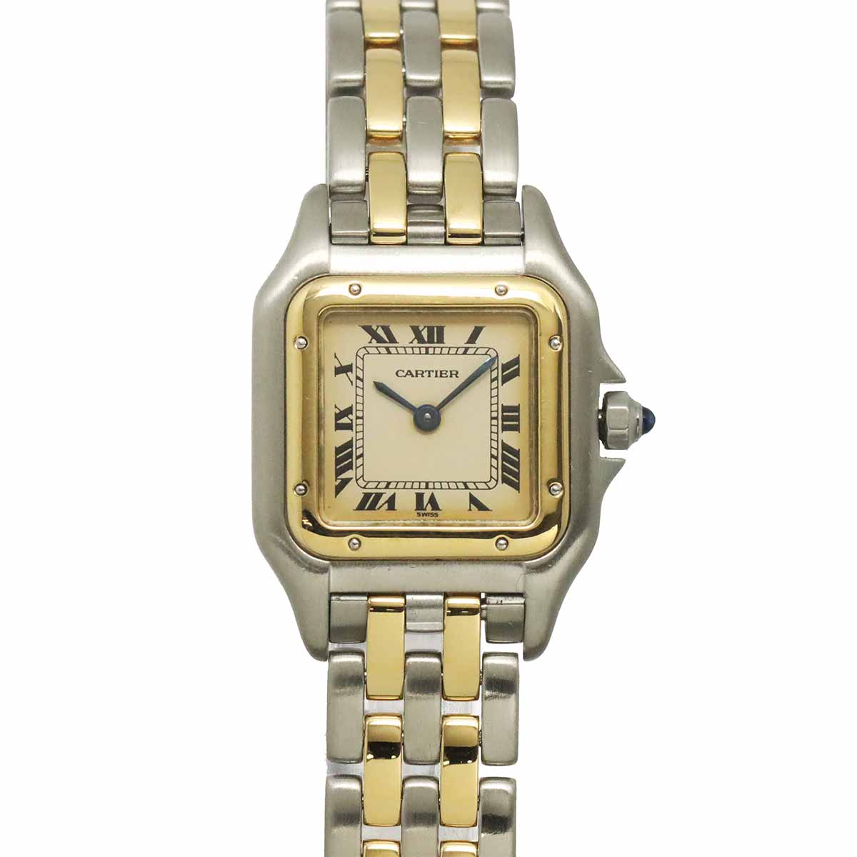 Panthere Two Row SM 84083242 Quartz Cream Dial YG