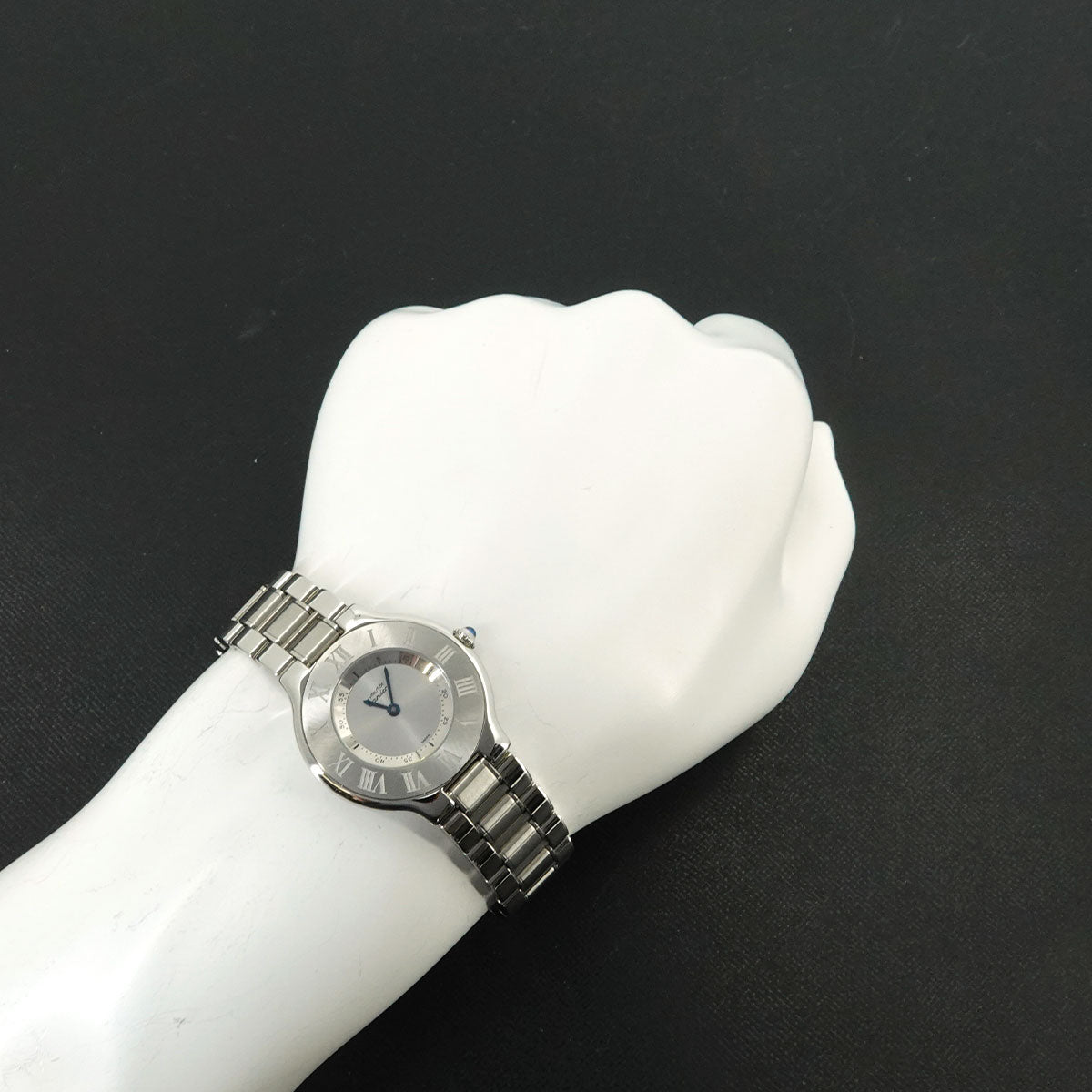 Must21 W10110T2 Quartz Silver Dial Boys Wrist Watch