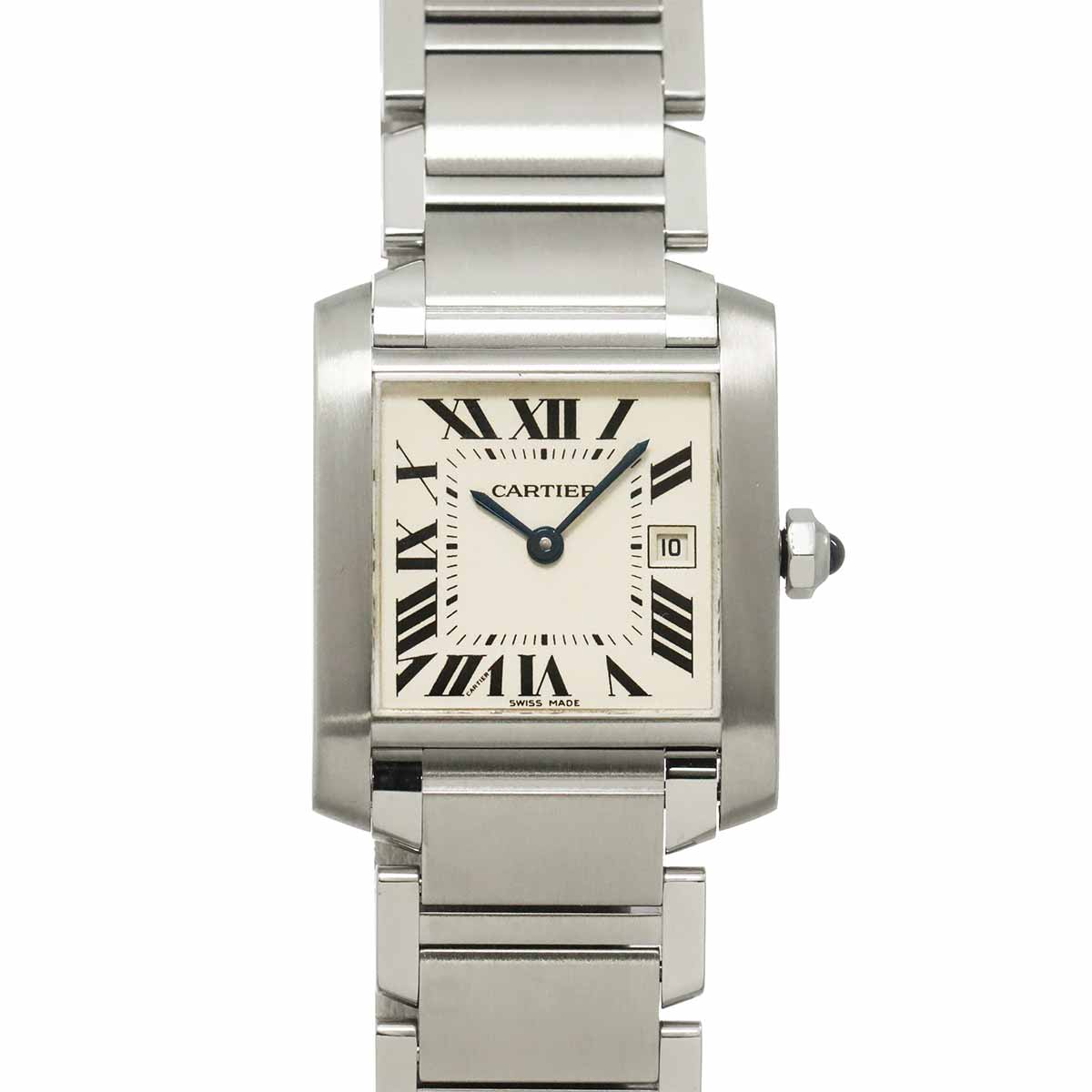 Tank Francaise MM W51011Q3 Quartz cream Dial Boys Watch
