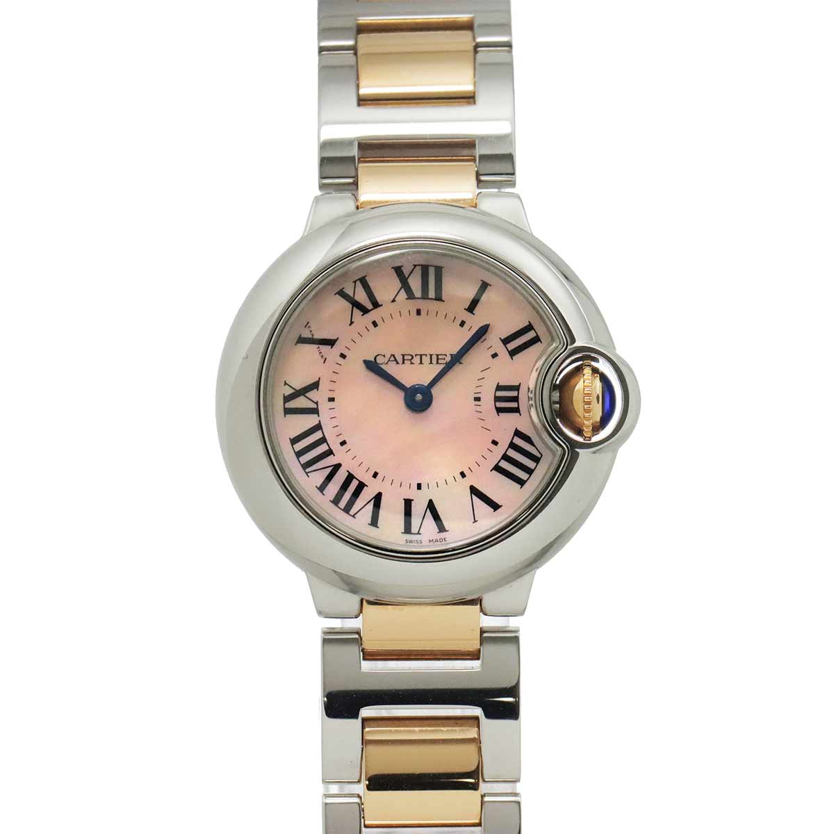 ballon bleu SM W6920034 Quartz PG Pink Shell Dial