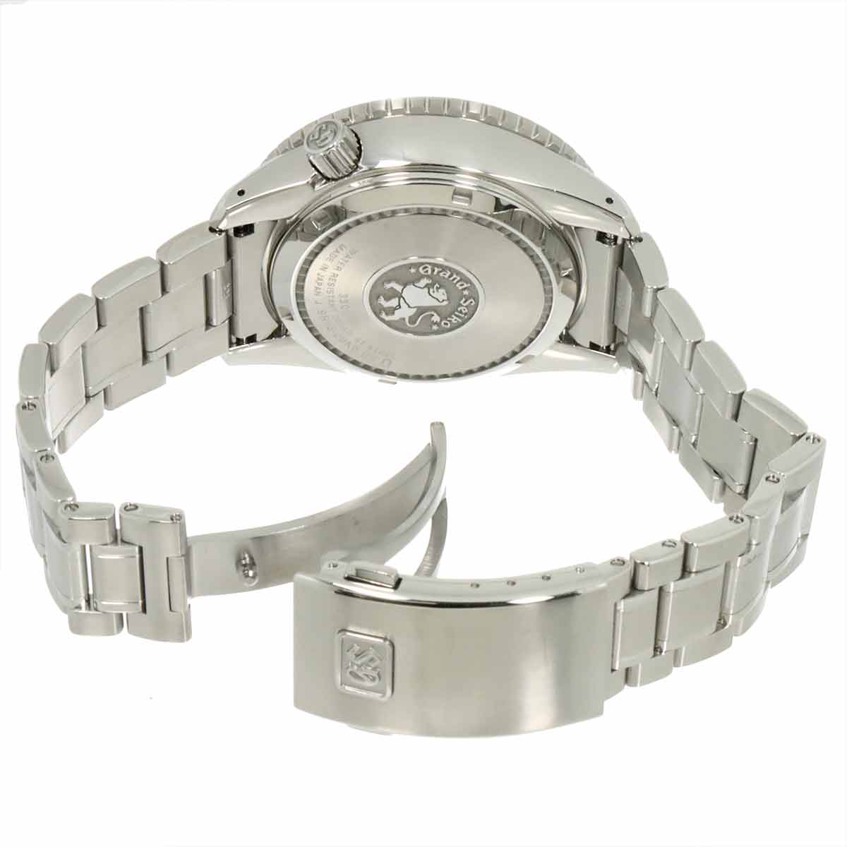 Spring drive SBGE295 Date GMT Green Dial Mens Watch
