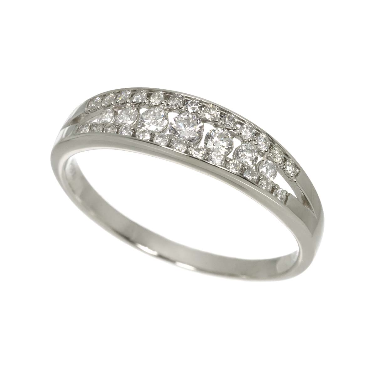 Diamond 0.50ct Ring Pt Platinum size9.75-10(US)