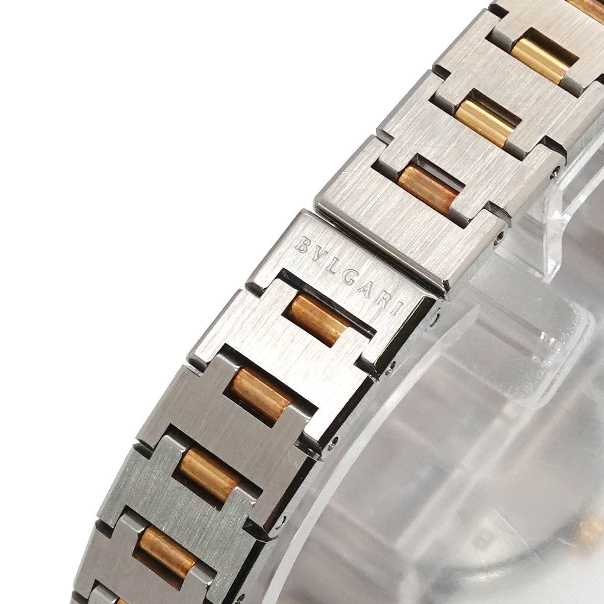 BVLGARIBVLGARI Two Tones BB23SGD YG Black Dial Ladies