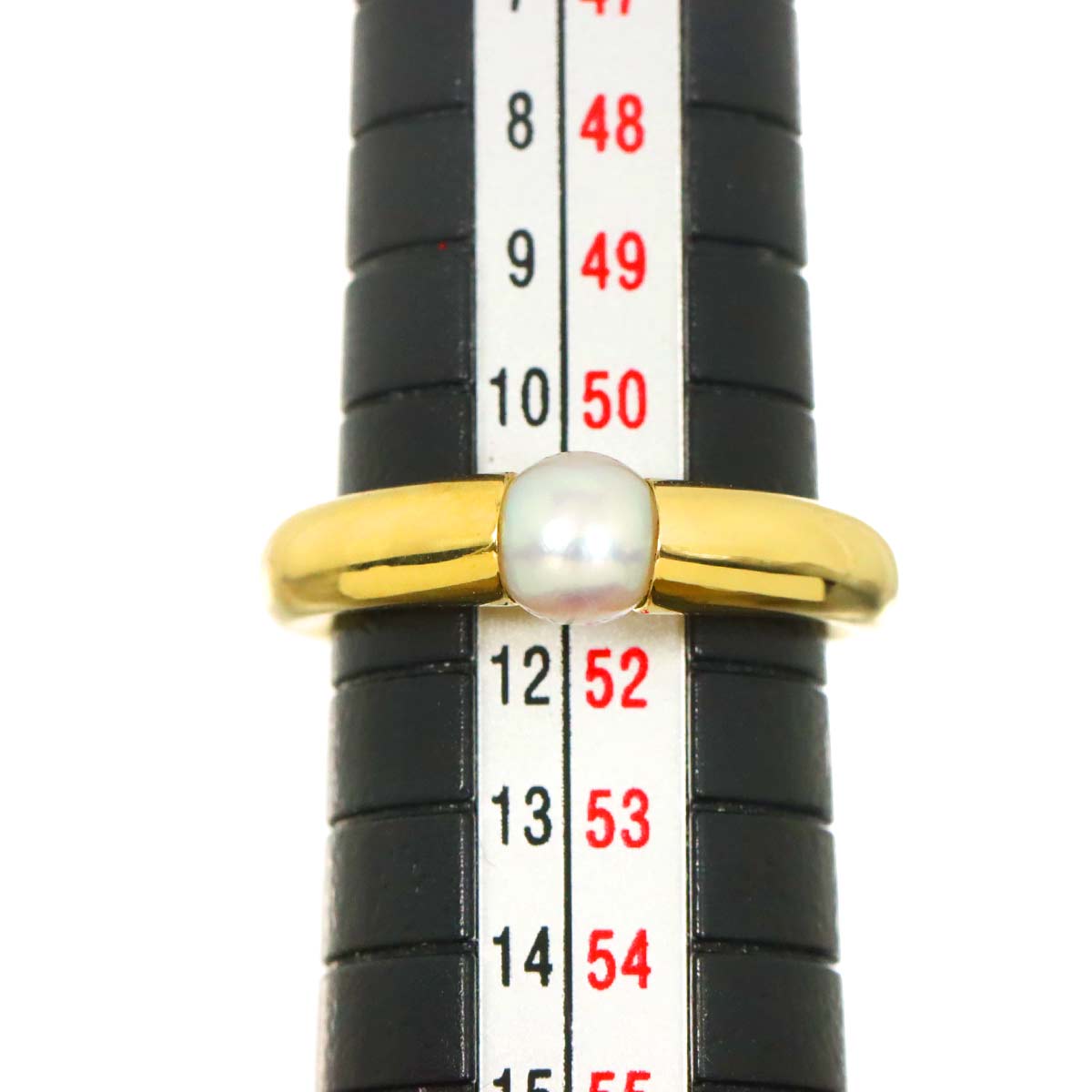 Akoya Pearl 5.6mm Ring 18K YG 750 Size5.75-6(US)