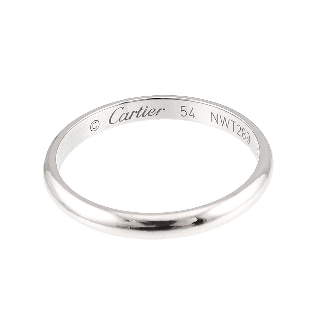 1895 Classic Ring Platinum Size54 6.75(US)