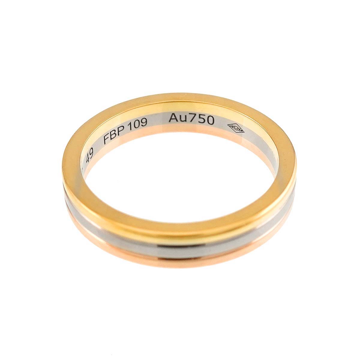 Vendome Ring 18K YG WG PG 750 size49 4.5-4.75US)