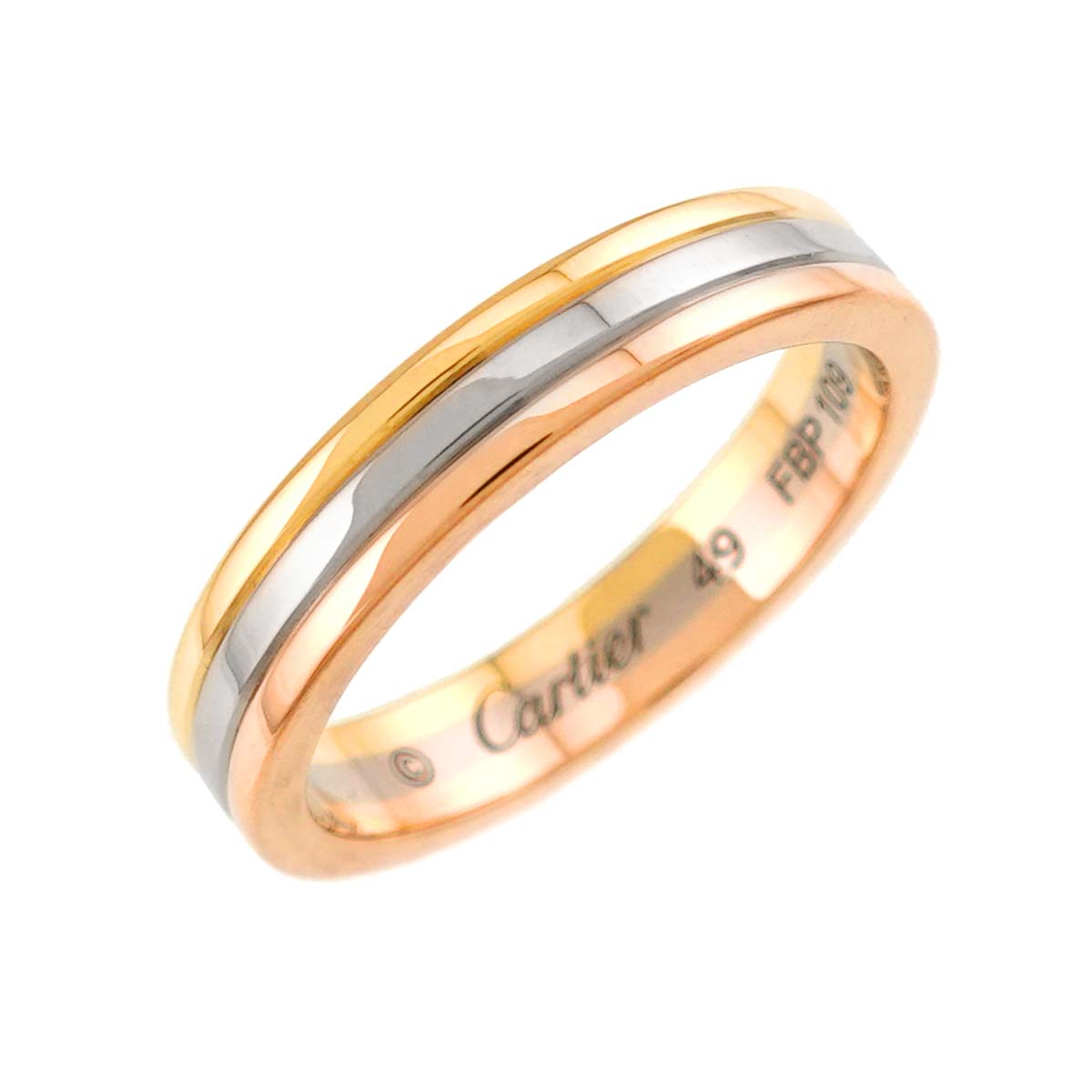 Vendome Ring 18K YG WG PG 750 size49 4.5-4.75US)