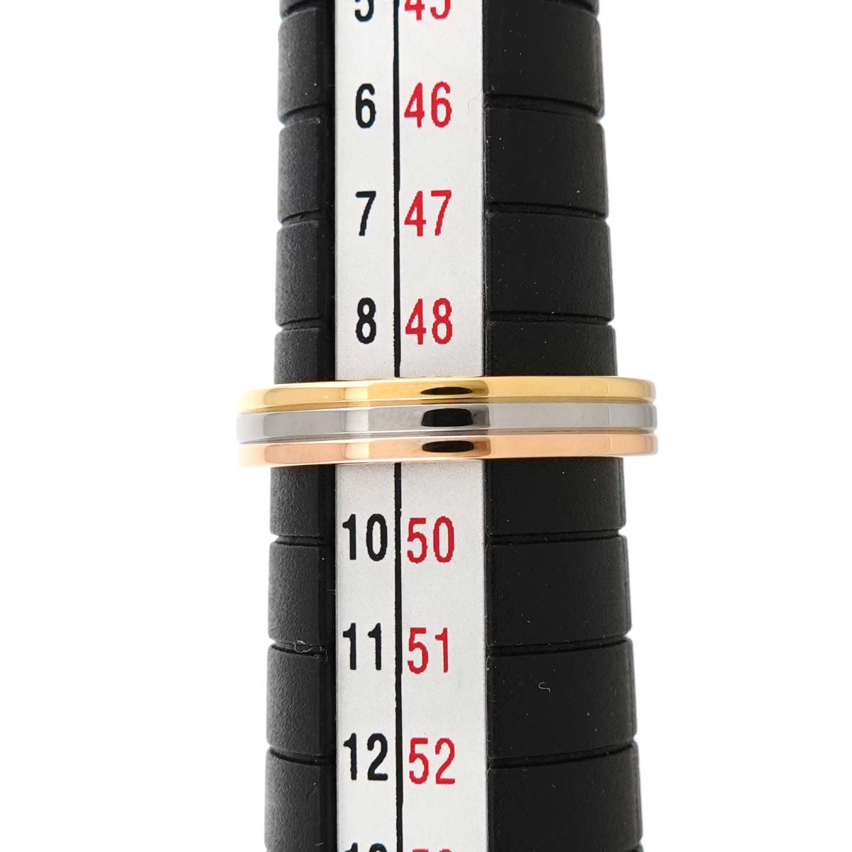 Vendome Ring 18K YG WG PG 750 size49 4.5-4.75US)