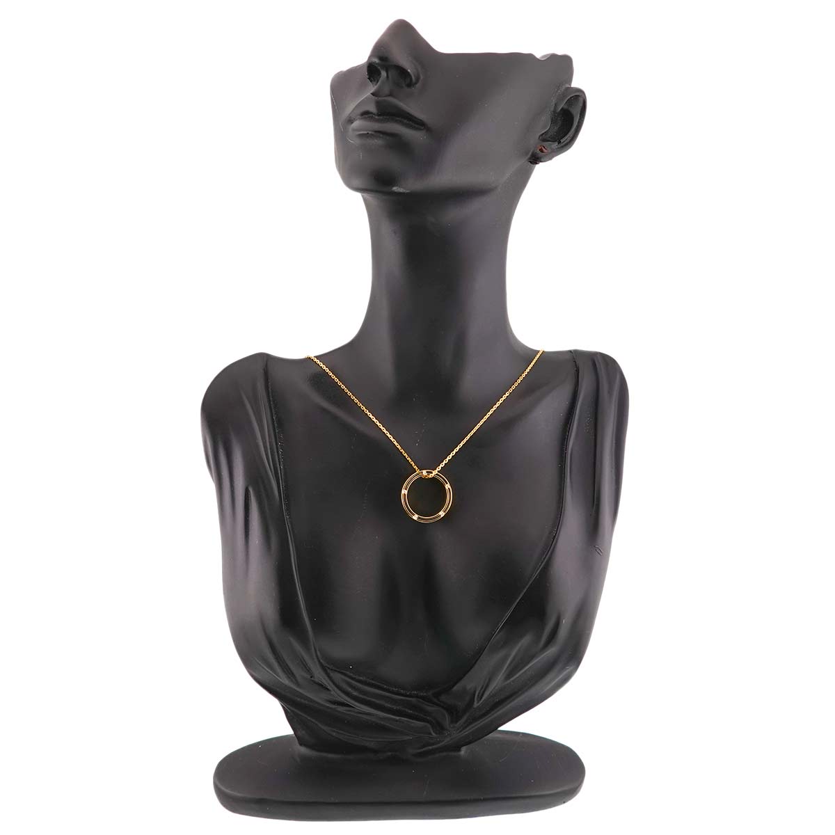 D-SIDE Diamond 10P Necklace 18K Yellow Gold 750