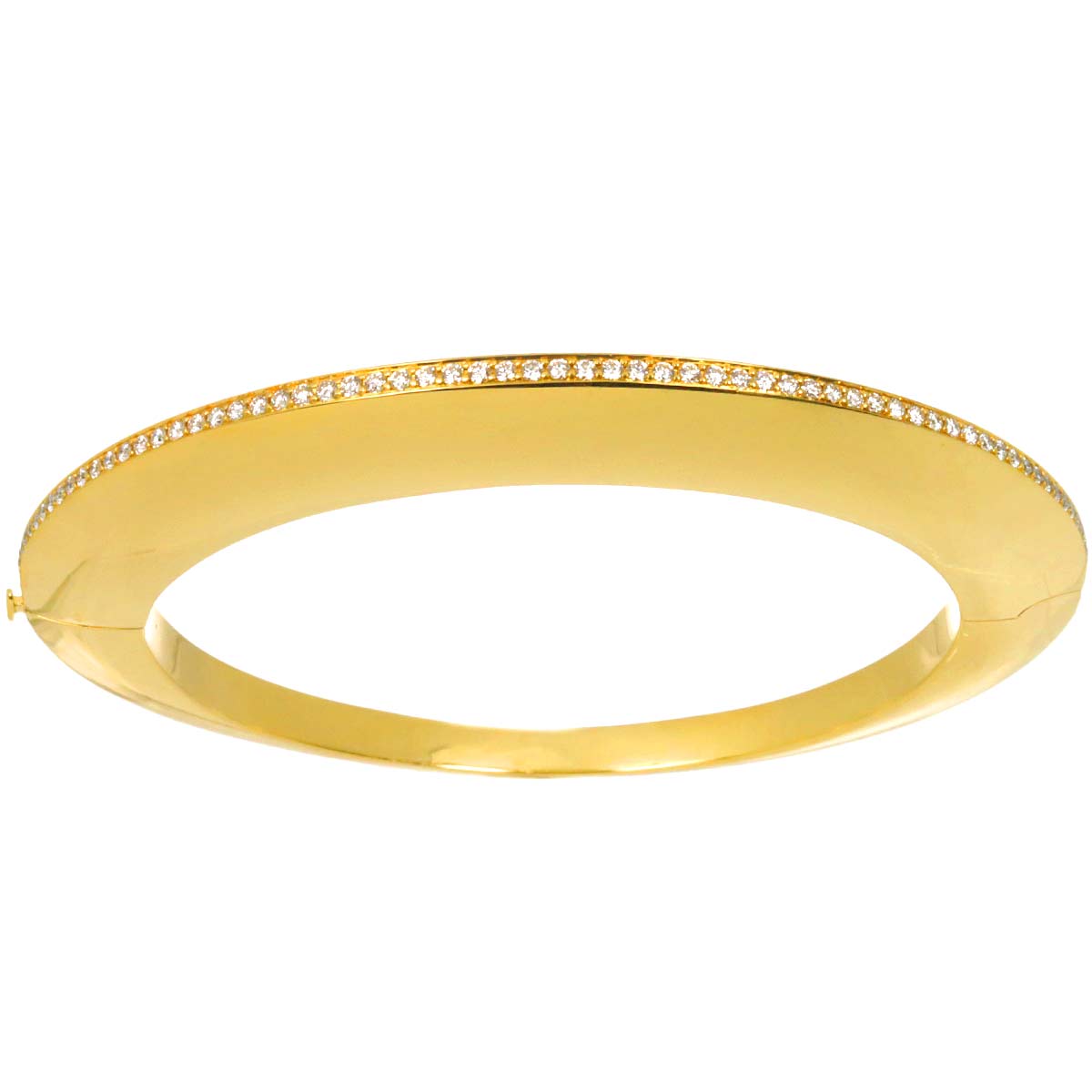 DUNE Diamond Bracelet 18K YG Yellow Gold 750 sizeM