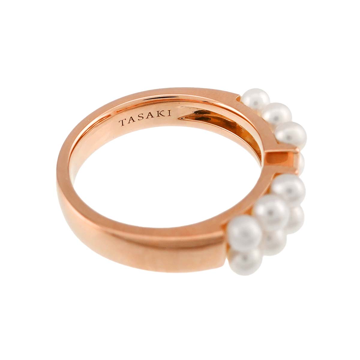 Baby Pearl 2.8mm Ring 18K PG 750 Size5.25-5.5(US)