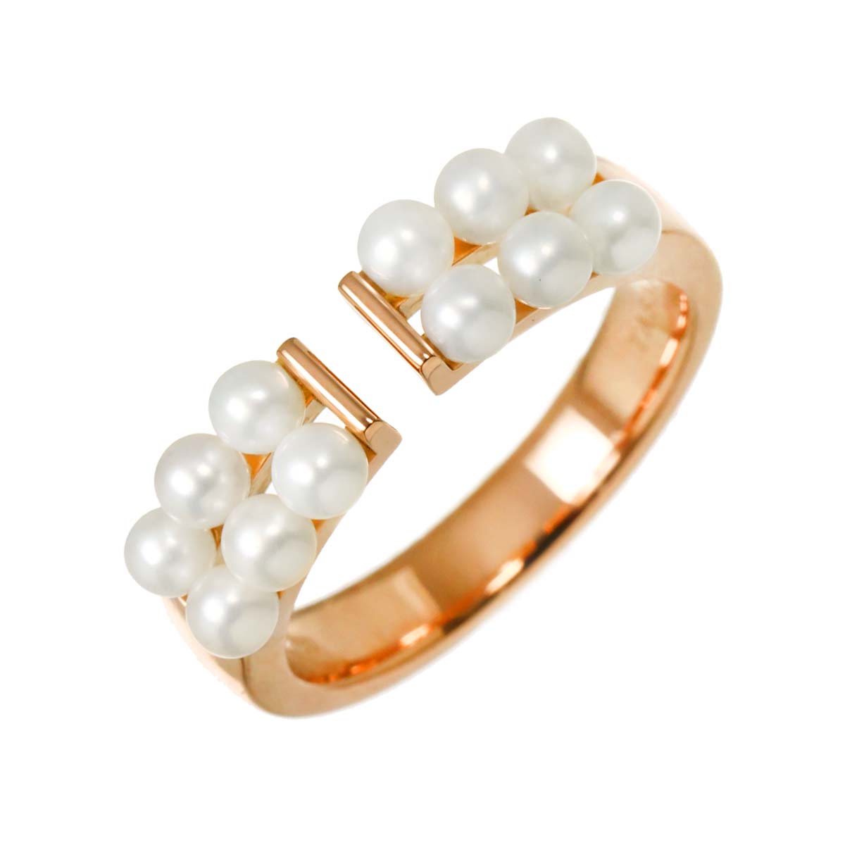 Baby Pearl 2.8mm Ring 18K PG 750 Size5.25-5.5(US)