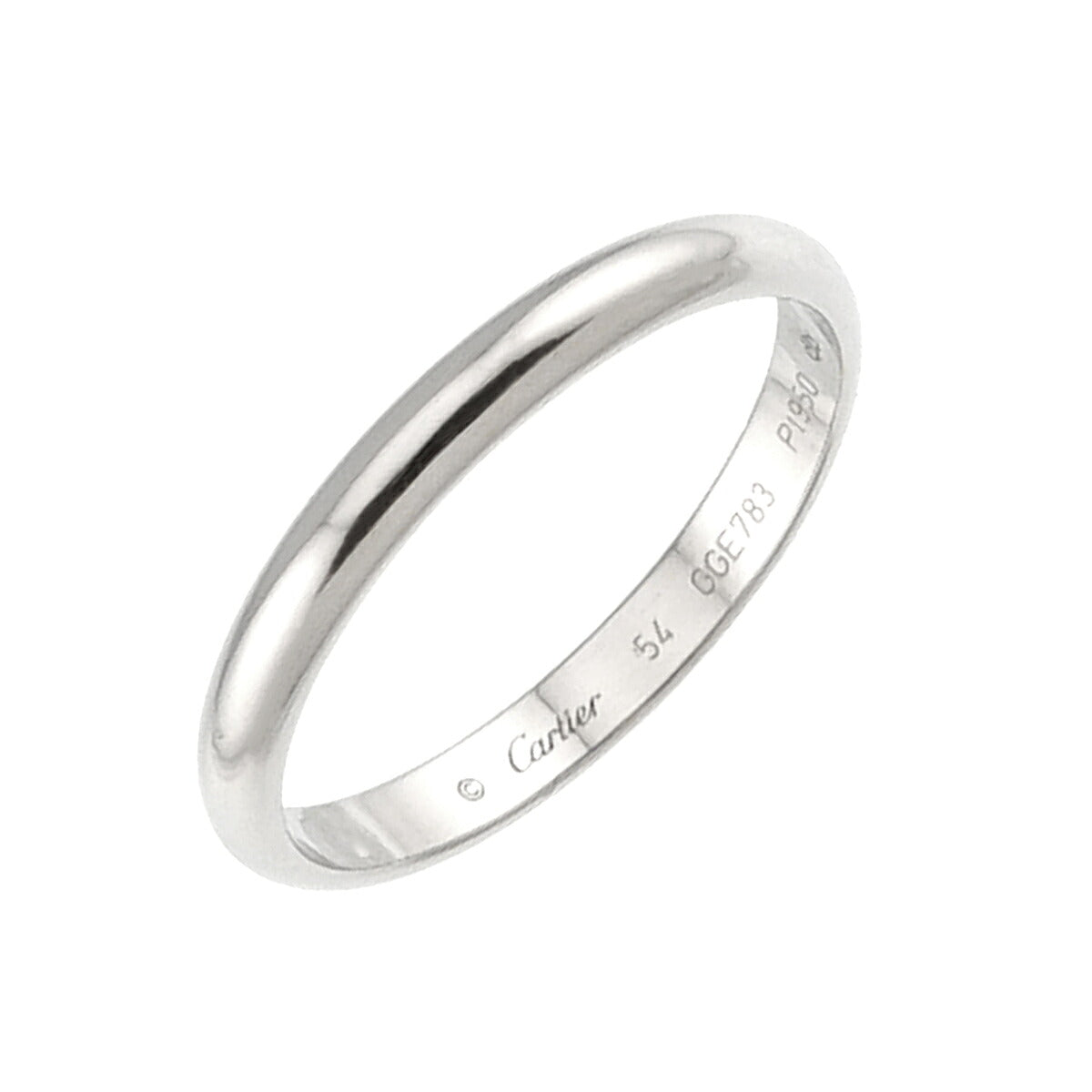 Classic Ring Platinum Size54 6.75(US)