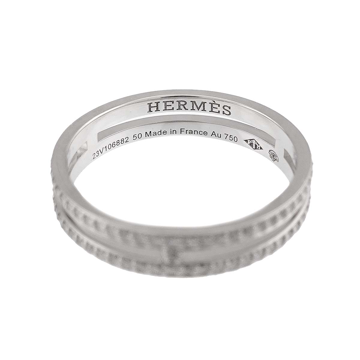 Alianne PM Diamond Ring K18 WG 750 Size50 5.25(US)