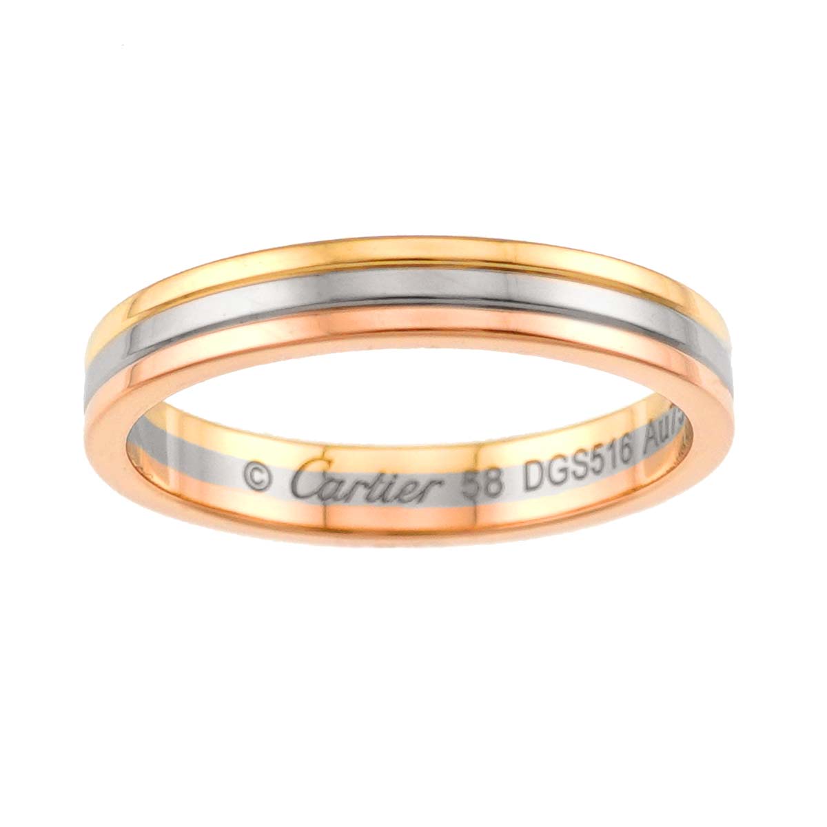 VENDOME Ring 18K YG WG PG 750 Size58 8-8.25(US)
