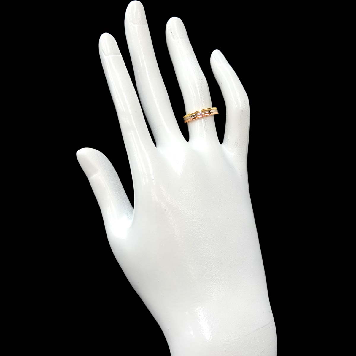 Vendome Ring 18K YG WG PG 750 size48 4.5(US)