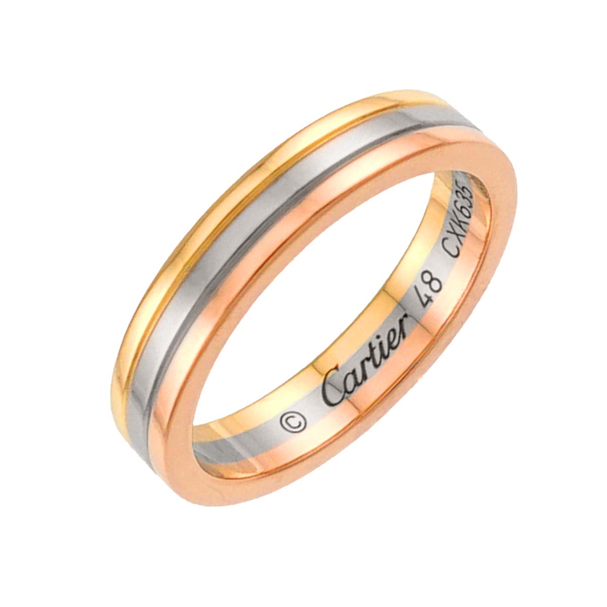 Vendome Ring 18K YG WG PG 750 size48 4.5(US)