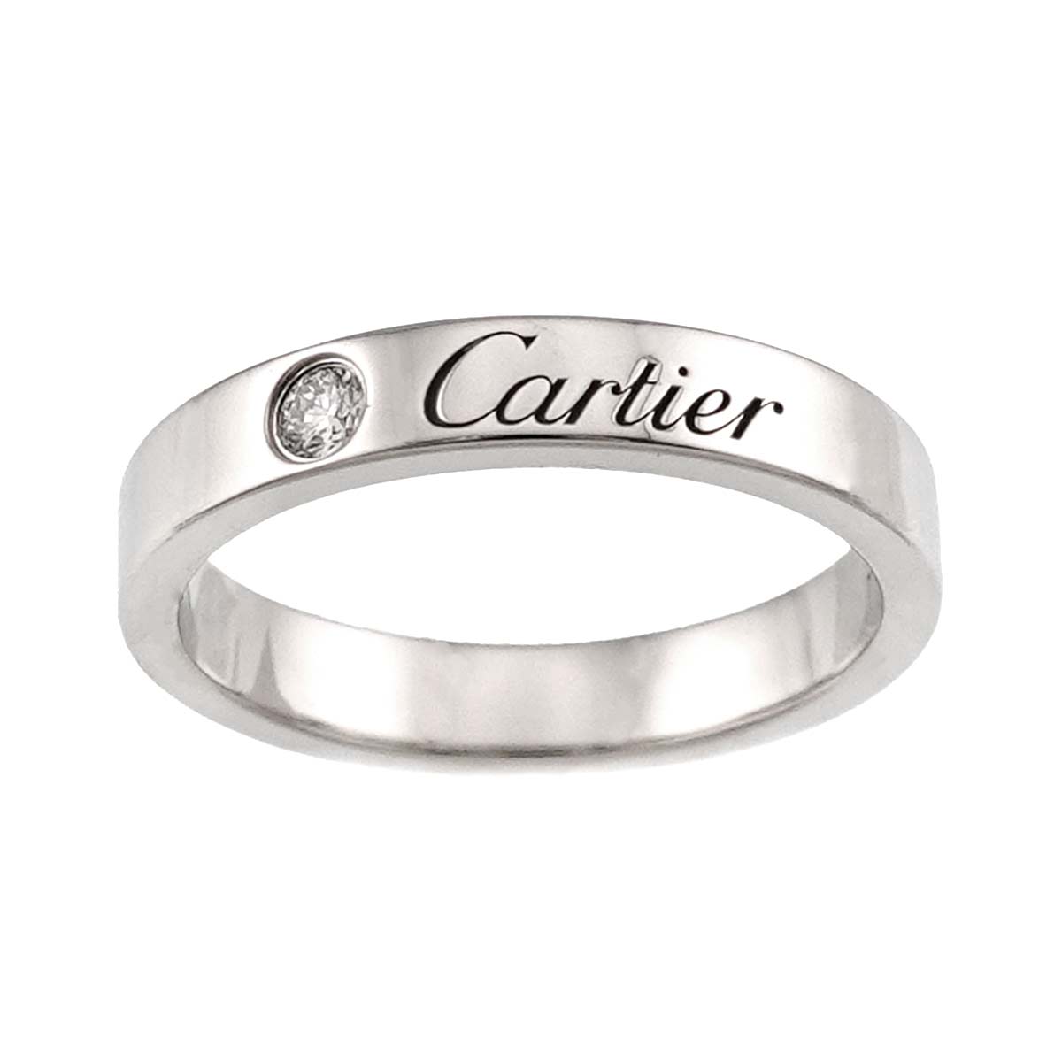 C de Diamond 1P Ring Pt Platinum size47 4((US)