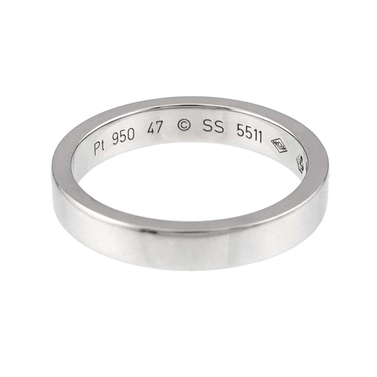 C de Diamond 1P Ring Pt Platinum size47 4((US)
