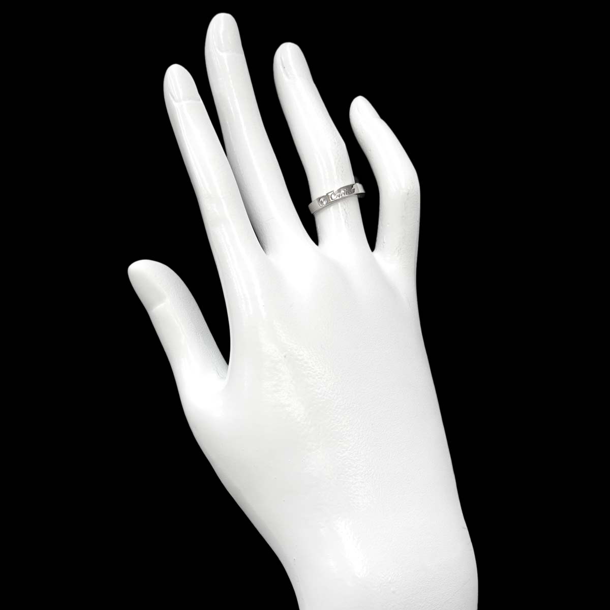 C de Diamond 1P Ring Pt Platinum size47 4((US)