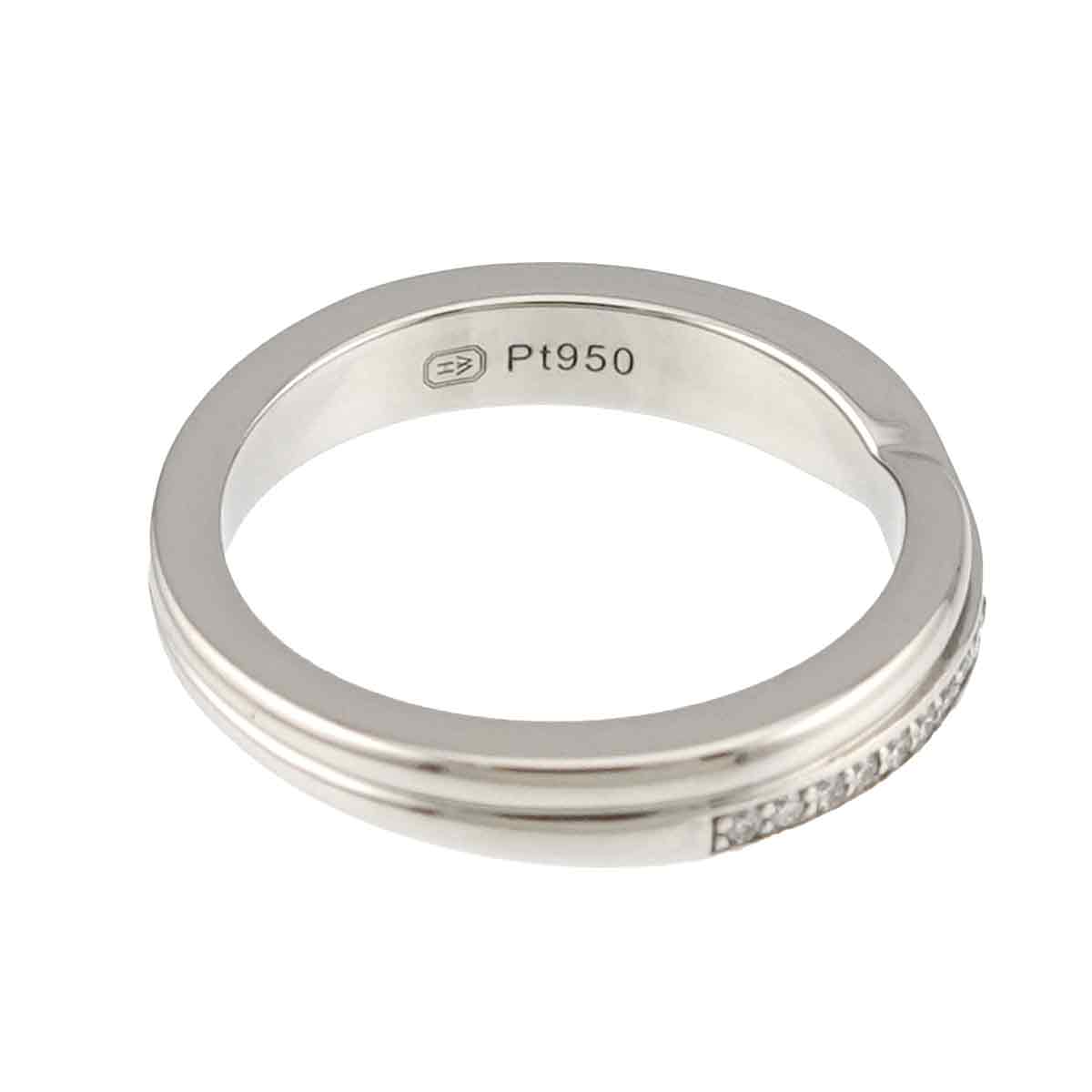 Diamond Ring Pt Platinum size4.5-4.75(US)
