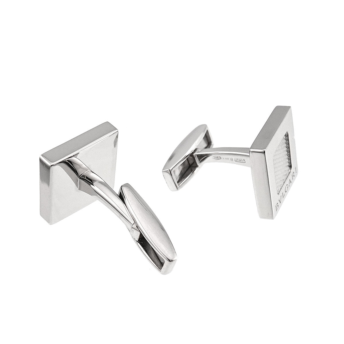 Cufflinks K18 White Gold 750