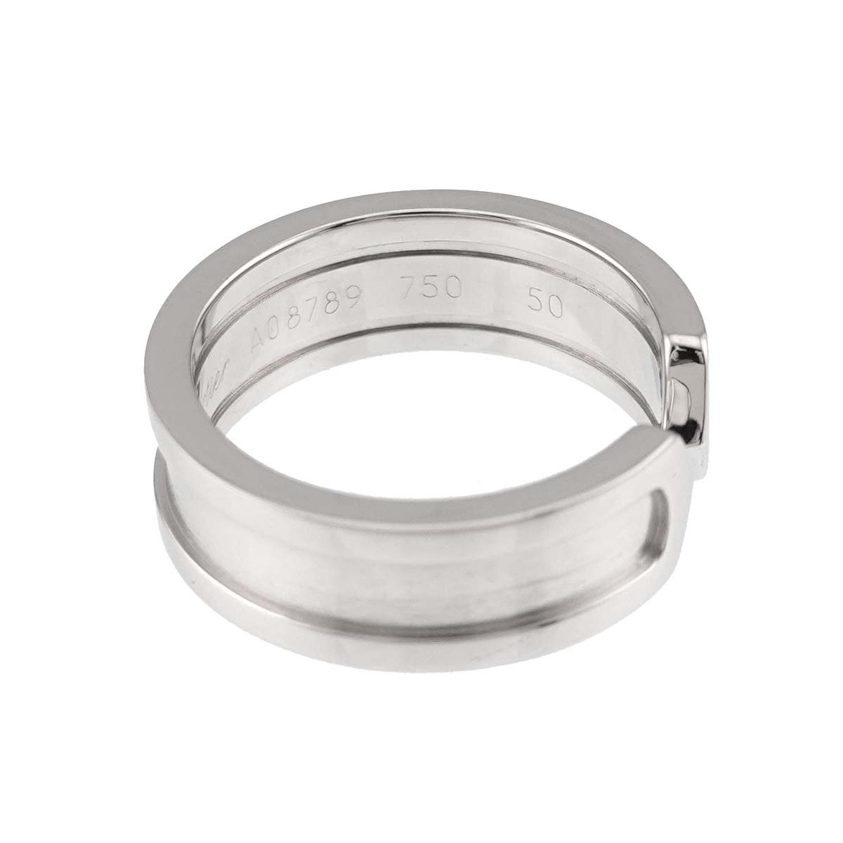 C2 SM Ring 18K WG 750 Size50 5-5.25(US)