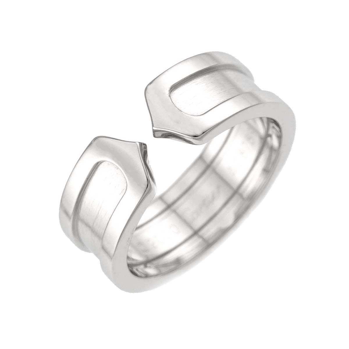 C2 SM Ring 18K WG 750 Size50 5-5.25(US)
