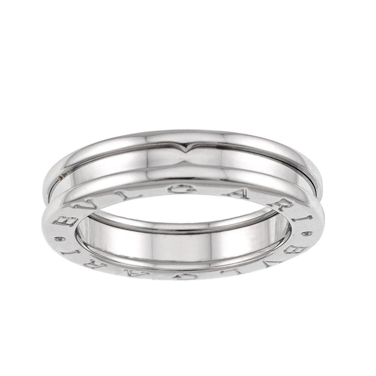B-zero1 1Band Ring 18K WG 750 size54 6.5-6.75(US)