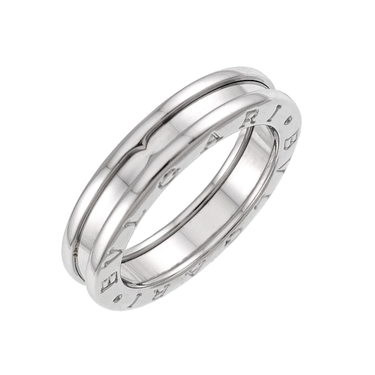 B-zero1 1Band Ring 18K WG 750 size54 6.5-6.75(US)
