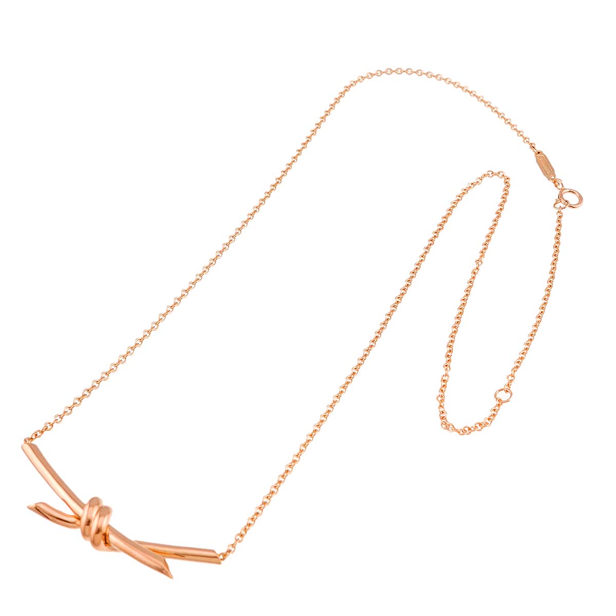 Knot Necklace 18K Pink Gold 750