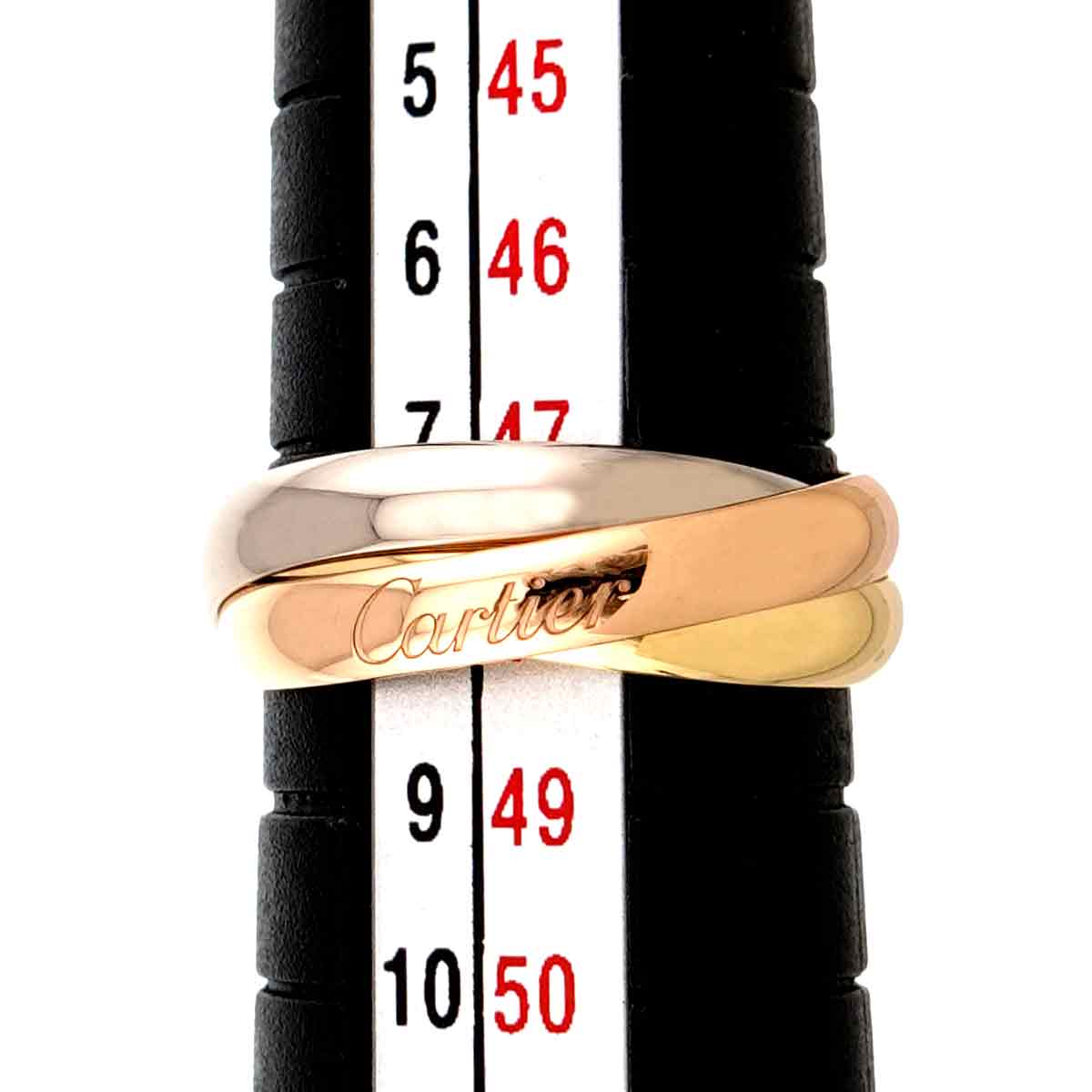 Trinity SM Ring 18K YG WG PG 750 Size47 4(US)