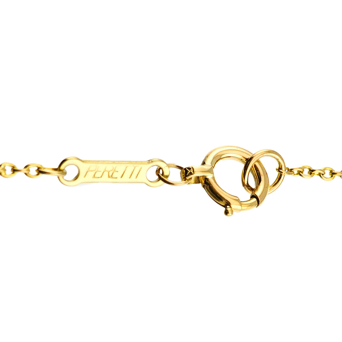 Open Heart Necklace 18K Yellow Gold 750