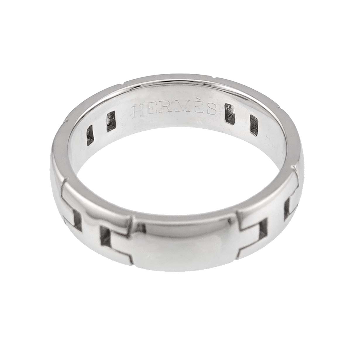 Hercules Ring 18K White Gold 750 Size51 5.5-5.75(US)