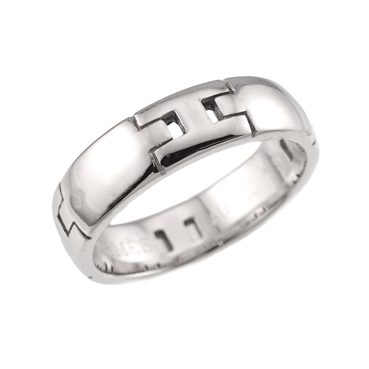 Hercules Ring 18K White Gold 750 Size51 5.5-5.75(US)