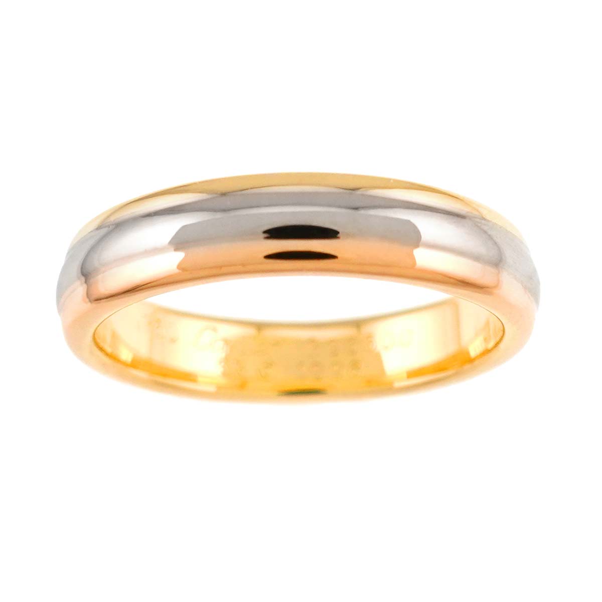 VENDOME Ring 18K YG WG PG 750 Size53 6-6.25(US)