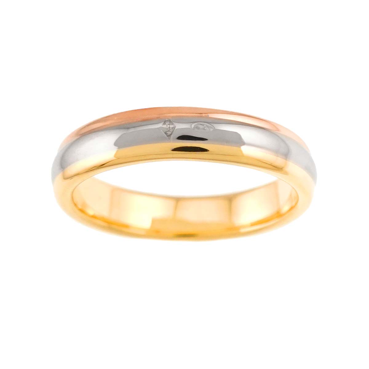 VENDOME Ring 18K YG WG PG 750 Size53 6-6.25(US)